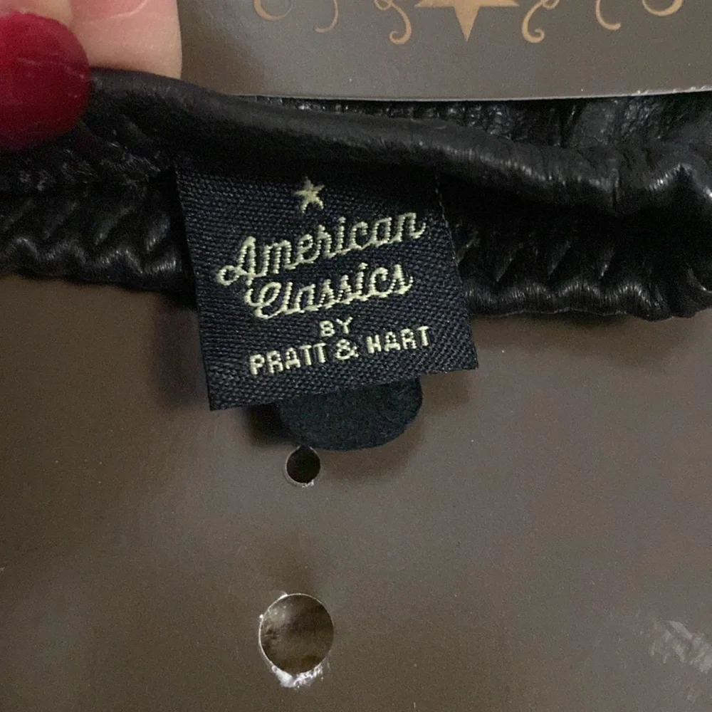 American Classics by Pratt & Hart Mens Leather Gloves Size 10 - Picture 3 of 5